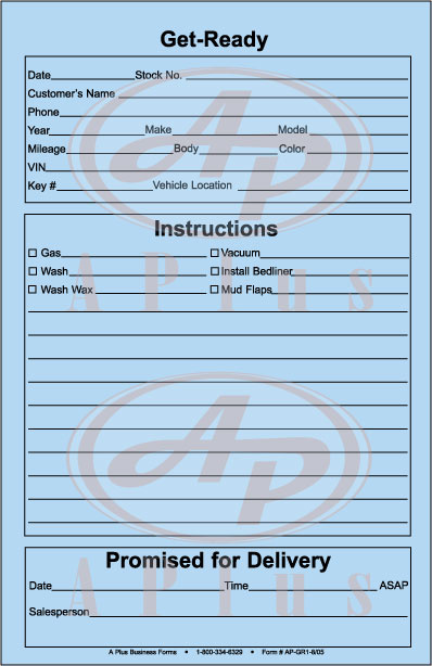 get ready forms ready form