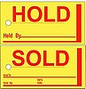 AP-855 • Mini Size Hold / Sold Sign