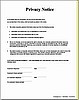 AP-PN-2 • Stock Privacy Notice • Quantity 250