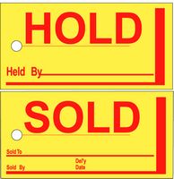 AP-850 • Jumbo Size Hold / Sold Sign