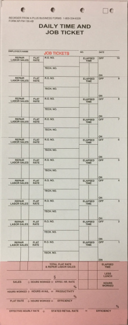 AP-FM-136AB • Time Ticket