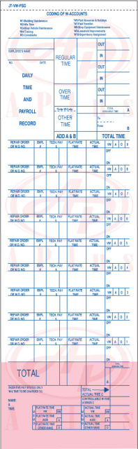 AP-JT-VW-PSG • Time Ticket